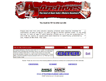 Tablet Screenshot of ajarchives.com